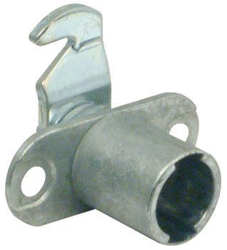 Hafele 235.08. Cam Lock Body, with Outward-Cranked, Hooked Cam