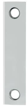 Hafele 239.26.703 Strike Plate Steel Nickel Plate 57X13MM