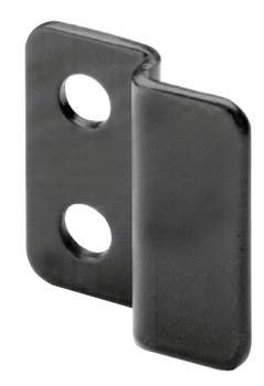Hafele 239.61. Strike Plate, Offset, Screw-Mounted