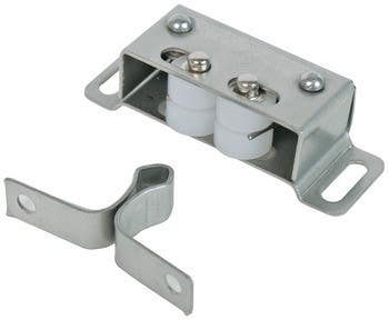 Hafele 245.50.010 Double Roller Catch, 2.7 kg Pull