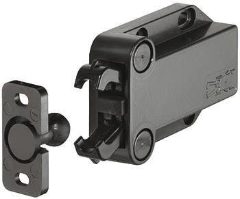 Hafele 245.50. Pressure Catch, 8 kg Pull