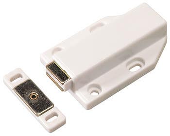 Hafele 245.61. Magnetic Pressure Push Latch, 2.4 kg Pull