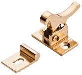 Hafele 245.74. Elbow Catch , Deluxe Model , Brass