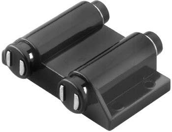 Hafele 245.80.320 Push Latch Magnet Double Plastic Black 58X40MM