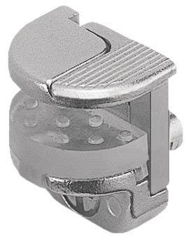 Hafele 282.13.711 Glass Shelf Support, For Glass Thickness of 6/8/10 mm