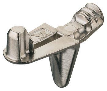 Hafele 282.24.727 Shelf Support, with Shelf Fixing Plug, 125 kg