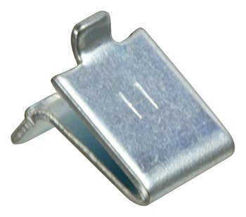 Hafele 283.18.990 Pilaster Support, Shoptec, Steel, Zinc-Plated, 100/pk