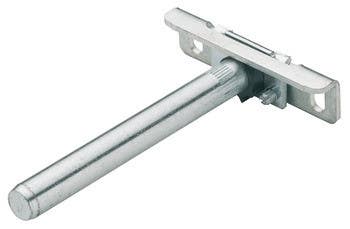 Hafele 283.33.904 Shelf Support, with Screw-On Plate, Side, Height and Tilt Adjustment