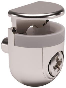 Hafele 284.04.611 Shelf Support, Plug in, for Glass Shelves