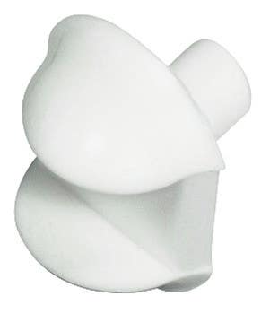 Hafele 287.28. Glass Shelf Support, Plastic, Dia - 5 mm, 100/Pk