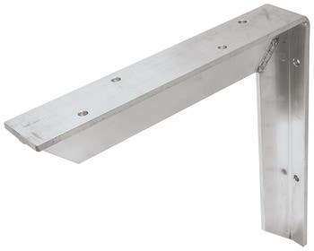 Hafele 287.74. Countertop Support Bracket, Aluminum