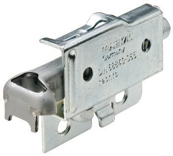 Hafele 290.02. Cabinet Hanger, Euro Screw-Mounted