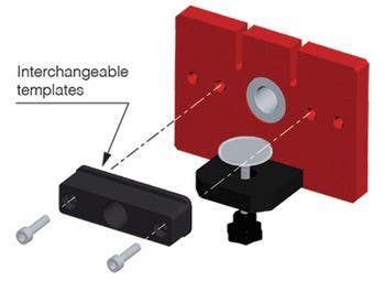 Hafele 356.12.091 Drilling Jig, Triade, Complete Set