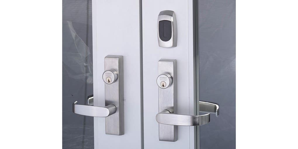 Sargent WD7000 Surface Vertical Rod Lock For Wood Door w/ Gramercy Lever