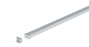 Hafele 521.60. Grooved Profile, Backsplash Railing System