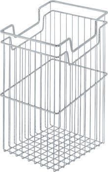 Hafele 540.02. Wire Laundry Hamper, with Tilt-Out and Push-Open Options