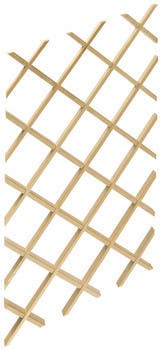Hafele 541.98. Wine Lattice, Wooden Cabinet Accessory, Maple