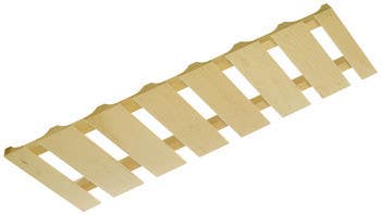 Hafele 541.98. Stemware Rack, Wooden Cabinet Accessory