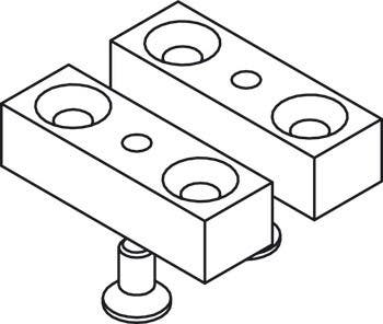 Hafele 421.59.502 End Stop Set