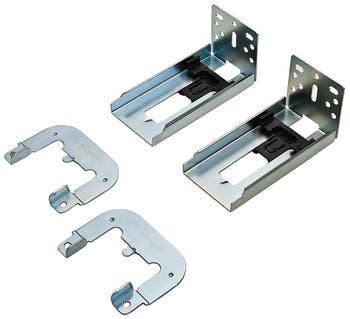 Hafele 422.04.000 Optional Face Frame Bracket, for Accuride 3832 and 3834 Slides