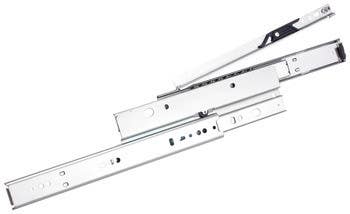 Hafele 422.17. Accuride 4034 Progressive, Heavy Duty Side Mounted Slide