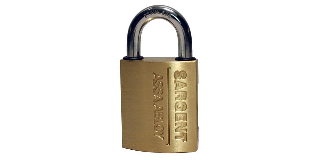 Sargent 858 Non Key Retaining Padlock