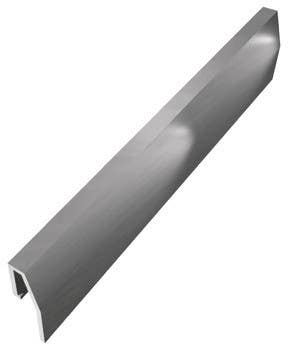 Hafele 422.71.902 Aluminum Rail, for Hanging File System, 2.5 m, Silver