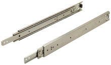 Hafele 422.89. Accuride 3348 Telescopic Side Mounted Slide, 1" Overtravel