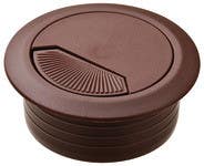 Hafele 429 Plastic Cable Grommet, Two-Piece, Round with Spring Closure