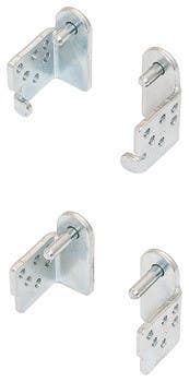 Hafele 431.01. Replacement, Pilaster X-Series Bracket Kits