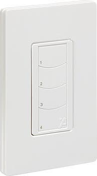 Hafele 450.80.868 Wireless Wall Switch, Hafele Connect Mesh 4-Button Remote and Wall Plate Kit