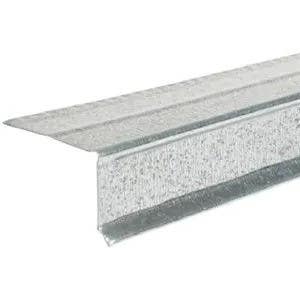 Amerimax 5610400120 Drip Edge, Galvanized, 1.5 x 1-In. x 10-Ft., Standard Mill Finish