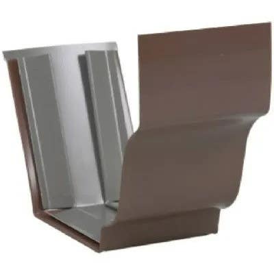 Amerimax 2 Gutter Slip Joint Connector, Aluminum, 5-In.