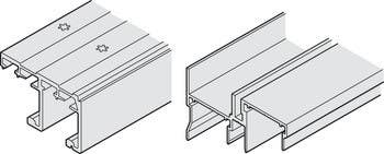 Hafele 405.70. Running Guide Track Combino 65 H MS