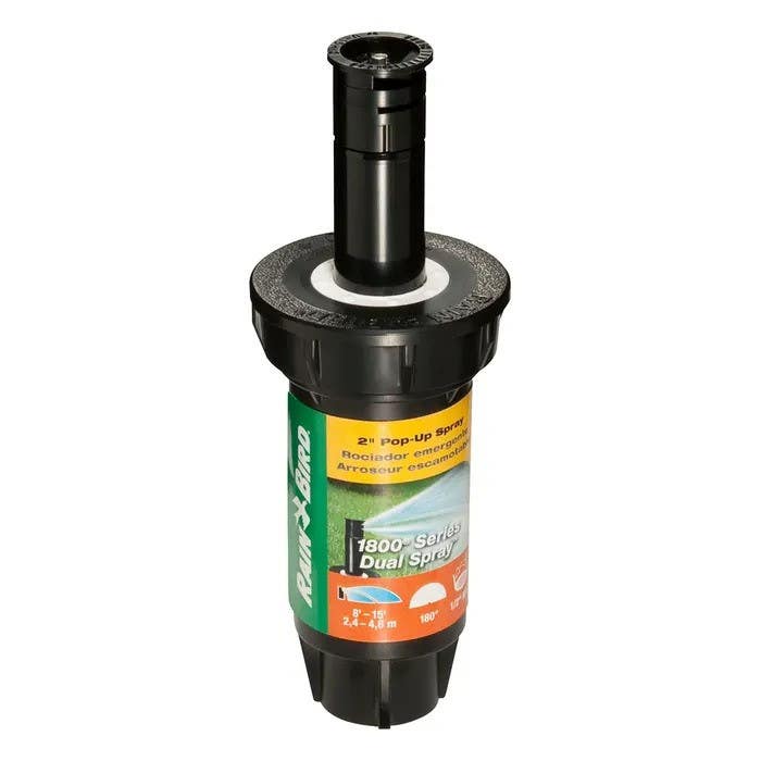 Rain Bird 1802 Spray Head, Dual Spray Nozzle, 2-In.