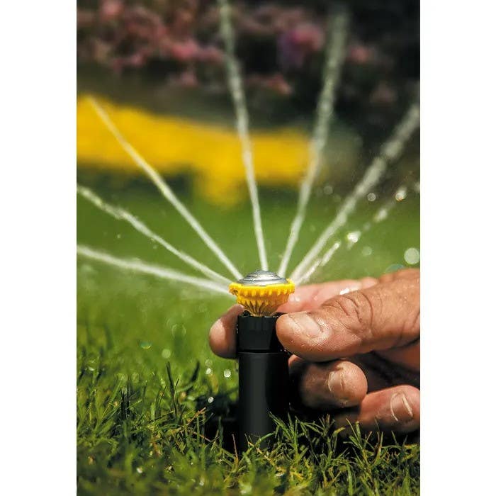 Rain Bird 12SAPROPR Adjustable Mini Rotor Sprinkler with Pressure Regulator