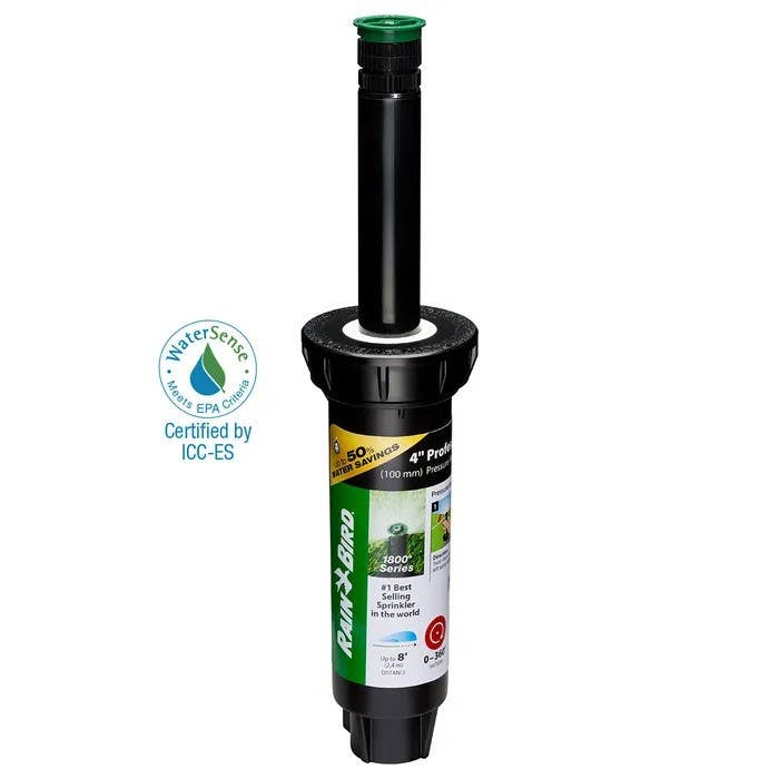 Rain Bird 1804APPRS Adjustable 4 in Pop-up Spray Head with Pressure Regulator