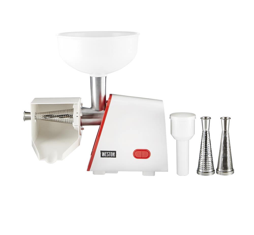 Hamilton Beach 82-0250-W Weston Deluxe Electric Tomato Strainer