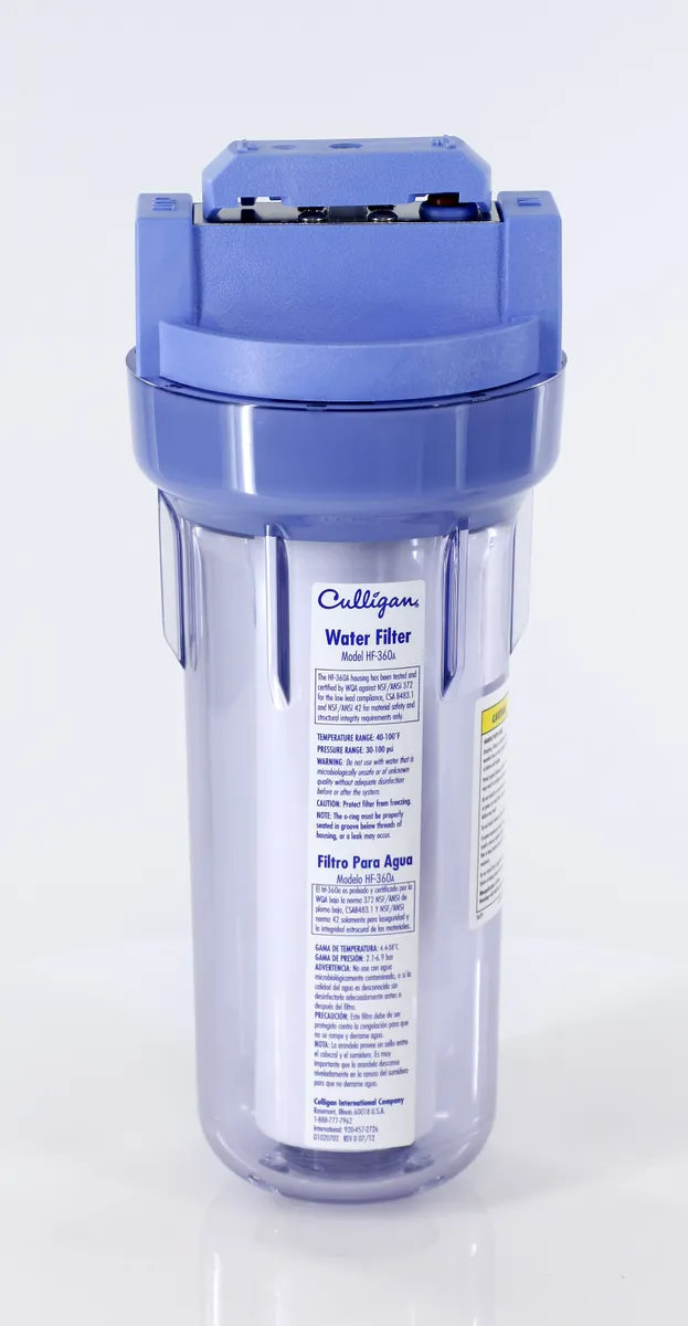 Culligan HF-360B Whole House Sediment Water Filter, 3/4 In.