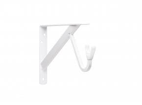 Knape & Vogt RP-0495 Closet-Pro HD Shelf & Rod Bracket with Slide-Thru