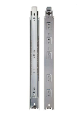 Knape & Vogt TT100RP Full Extension Ball-Bearing Drawer Slide, Heavy-Duty, Finish-Zinc
