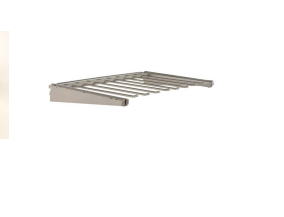 Knape & Vogt 0335-PRK-CN Closet Culture Pants Rack Kit, Champagne Nickel