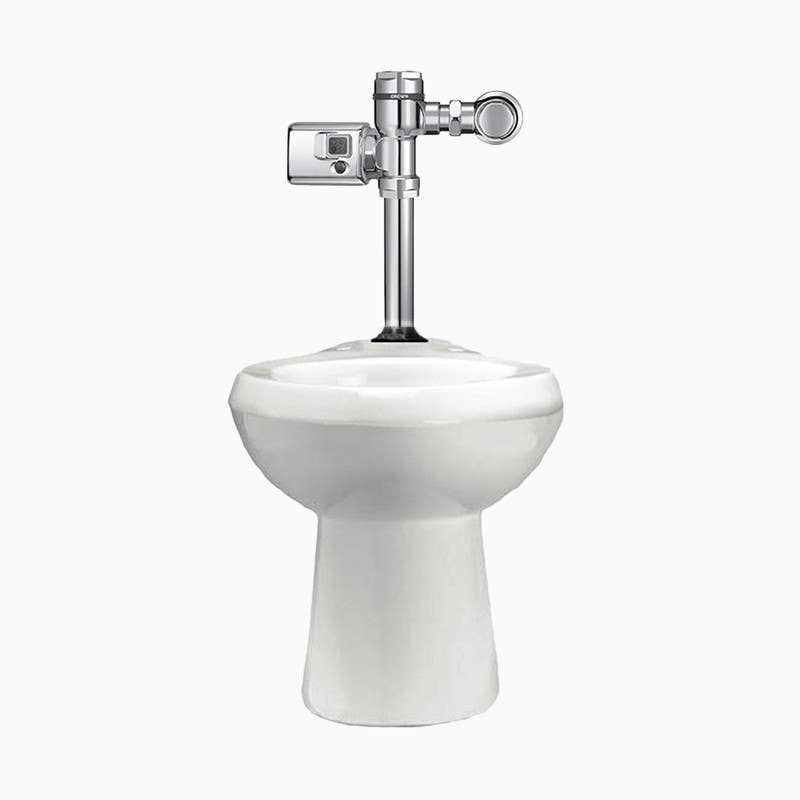 Sloan WETS-2003.1406 ST-2009 Standard Height Toilet Fixture w/ Crown 111-1.6 SMO Flushometer