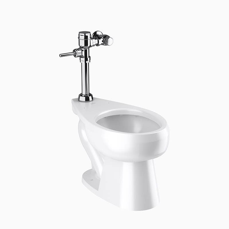 Sloan WETS-20 ST-2029 ADA Floor Mount Toilet Fixture w/ Crown Flushometer