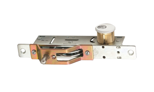 Adams Rite MS1861 Series Bottom Rail Deadlock, Finish - Zinc Plated Steel