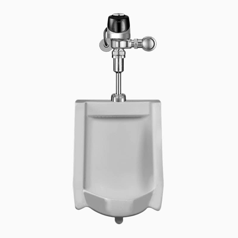 Sloan WEUS-100 SU-1009 Urinal Fixture w/ Ecos Flushometer