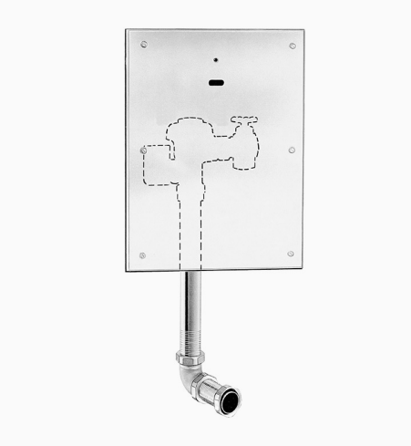 Sloan ROYAL 152 ES-S Royal Concealed Sensor Hardwired Water Closet Flushometer, Rough Brass