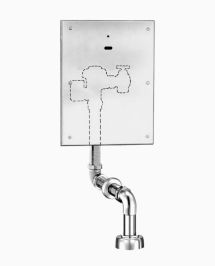 Sloan ROYAL 153 ES-S Royal Concealed Sensor Hardwired Water Closet Flushometer,Rough Brass