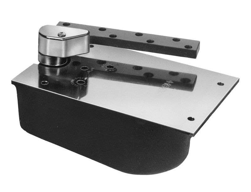 Rixson L27-180 Extra Heavy Duty 3/4" Offset Hung Floor Closer - 180 Degree Opening, For Lead-Lined 2" to 3" Door