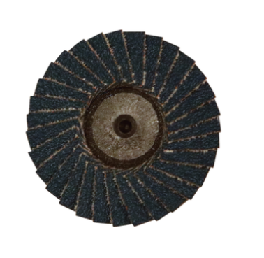 Gemtex Abrasives 225 Gemflex General Purpose Zirconia Mini Flap Disc, Type R Attachment